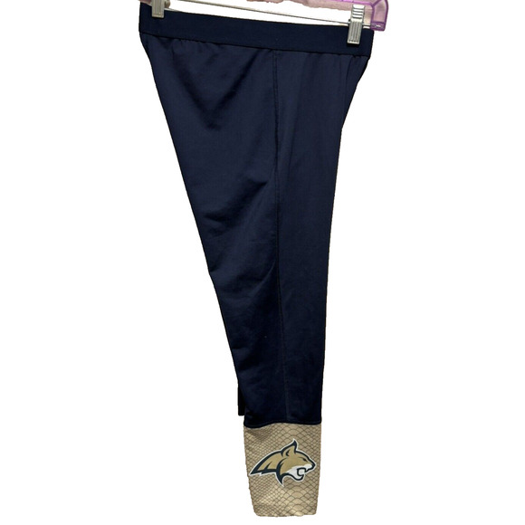Under Armour Montana Bobcats Capri Leggings Womens Size Medium Heat Gear - Picture 2 of 12